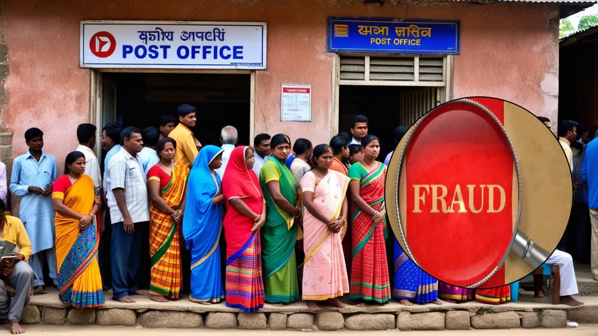 COUPLE FRAUD IN POST OFFICE IN AP