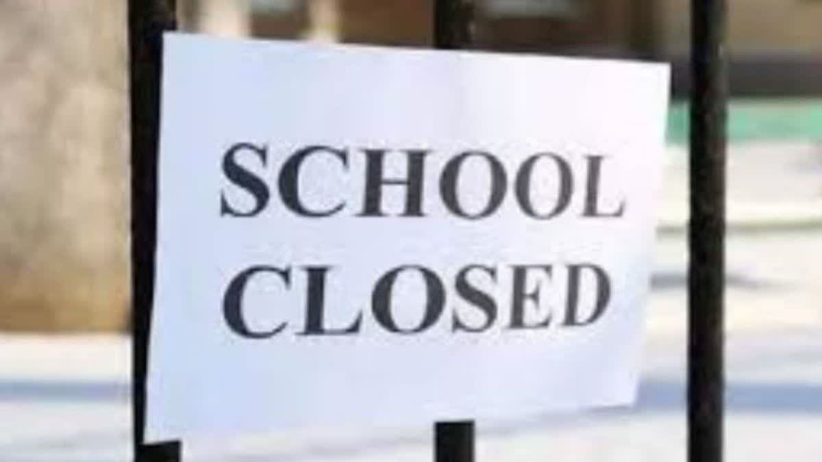 meerut school closed due air pollution.