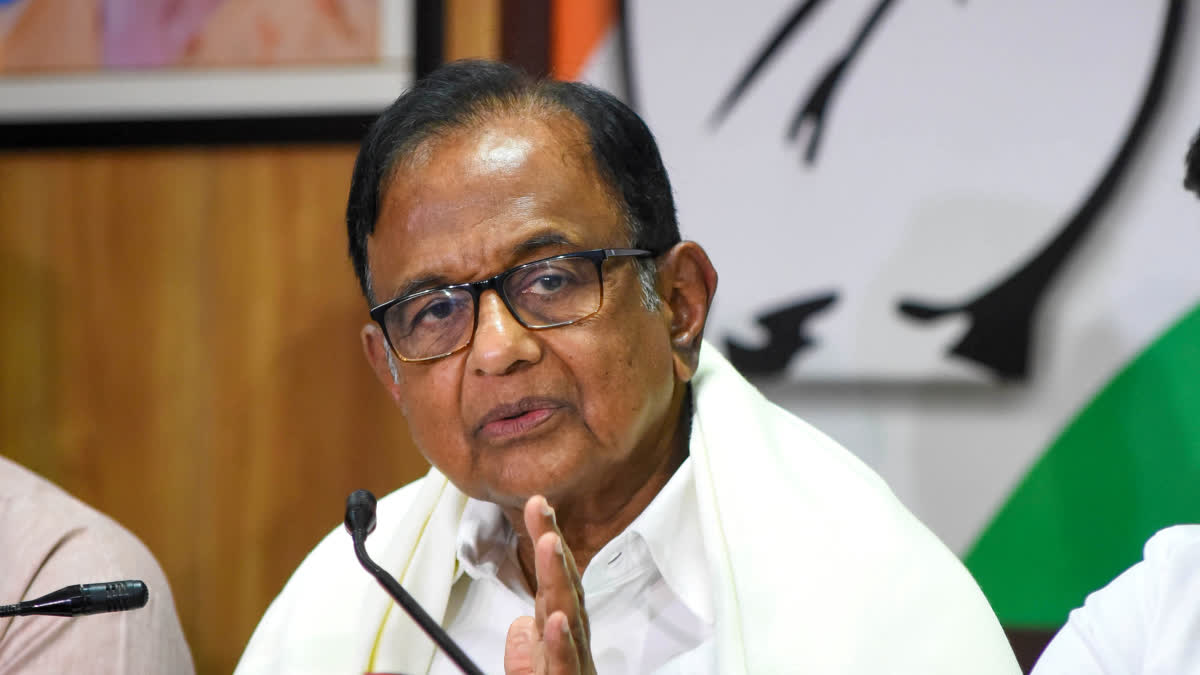 MANIPUR VIOLENCE  P CHIDAMBARAM AGAINST BIREN SINGH  PM MODI MANIPUR  മണിപ്പൂര്‍ സംഘര്‍ഷം പി ചിദംബരം