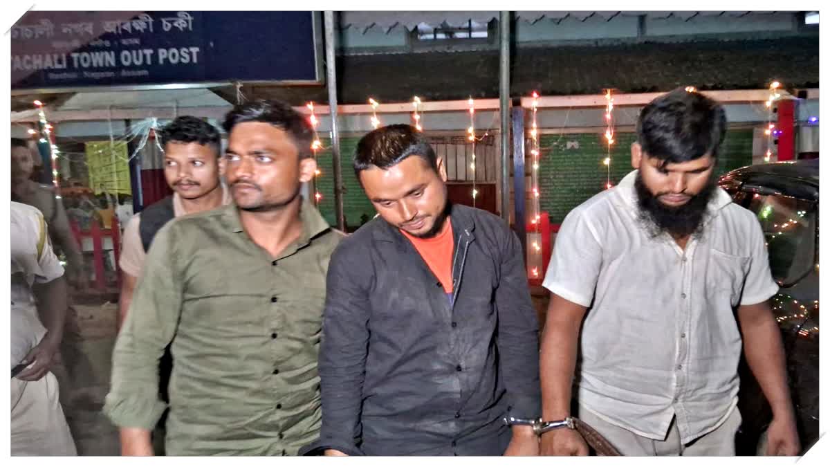 Nagaon police arrested Three dacoits