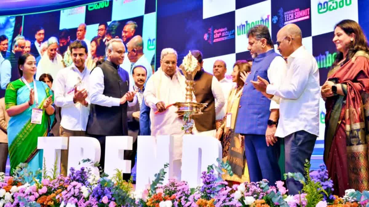 CM Siddaramaiah launches BTS-2024; Announcement of establishment of AI Center of Excellence