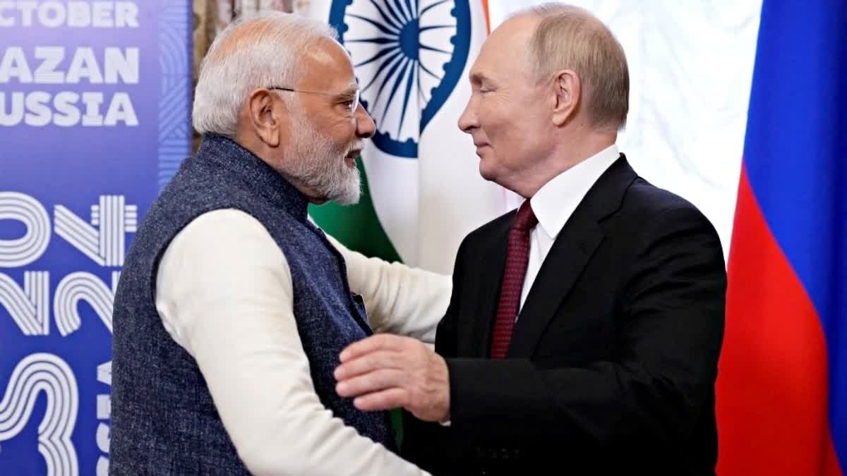 PM Narendra Modi and President Vladimir Putin