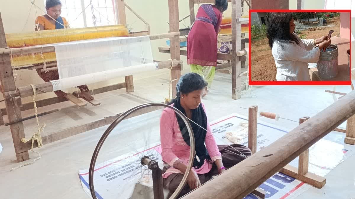 Koraput is gearing up to become a Hub of Fabric with Natural Dye