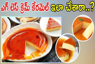 Eggless Creme Caramel Recipe