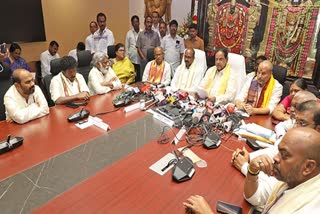 Maiden Tirumala Tirupati Devasthanams Board Meeting under the Chairmanship of B R Naidu