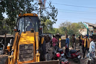 Encroachment Removed in Bhilwara