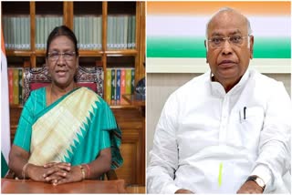 President Droupadi Murmu, Mallikarjun Kharge