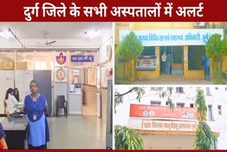 Durg Hospitals on High Alert