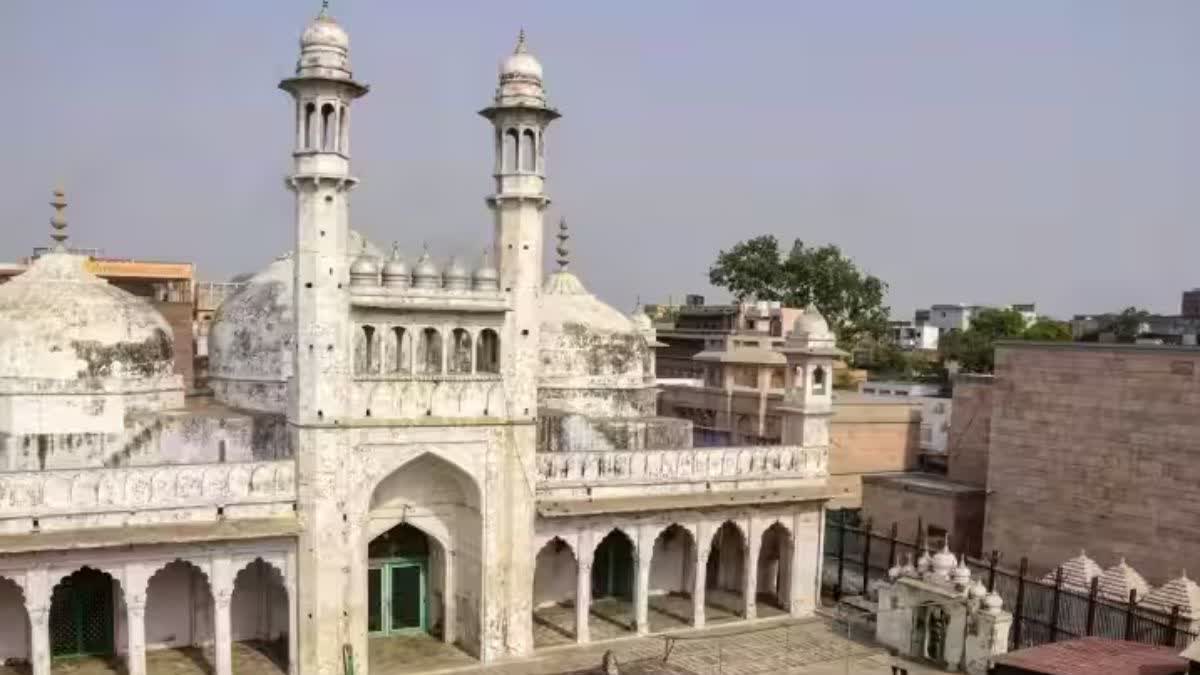 Etv Bharat Gyanvapi Mosque Case Allahabad High Court Verdict  ज्ञानवापी मस्जिद से जुड़ी पांच याचिकाओं पर फैसला  इलाहाबाद हाईकोर्ट का फैसला  Allahabad High Court Verdict  Gyanvapi Mosque Case