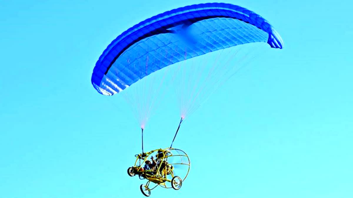 Paramotoring in Majri Grant