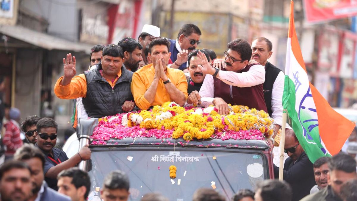 Jitu Patwari Road Show In MP