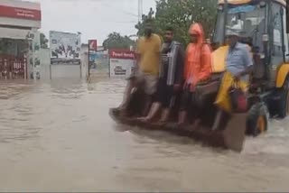 Heavy rainfall in the Southern District of Tamil Nadu impacted train operations