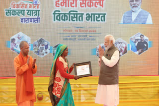 PM Modi asks 'lakhpati didi' Chanda Devi whether she would contest polls