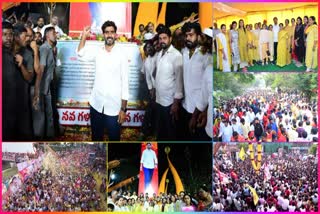 Nara Lokesh Yuvagalam Padayatra Milestones