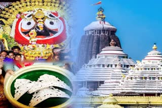 gold tilak and silver crown donate to Jagannath