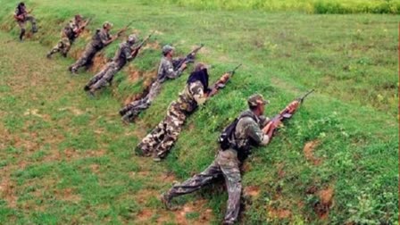 ENCOUNTER IN BIJAPUR NAXALITES FIRE ON SECURITY FORCES