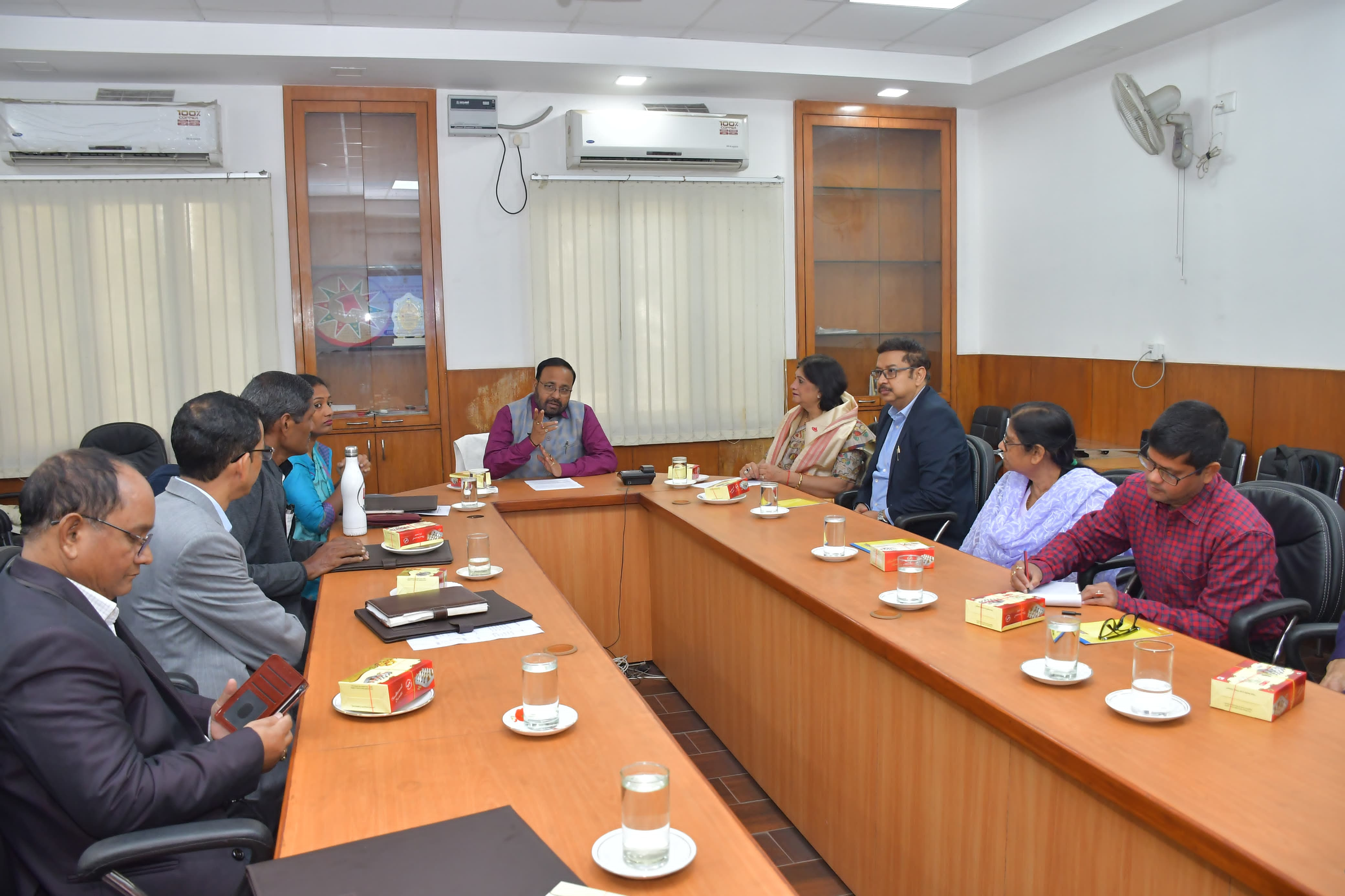 MoU signing between TERI and climate change