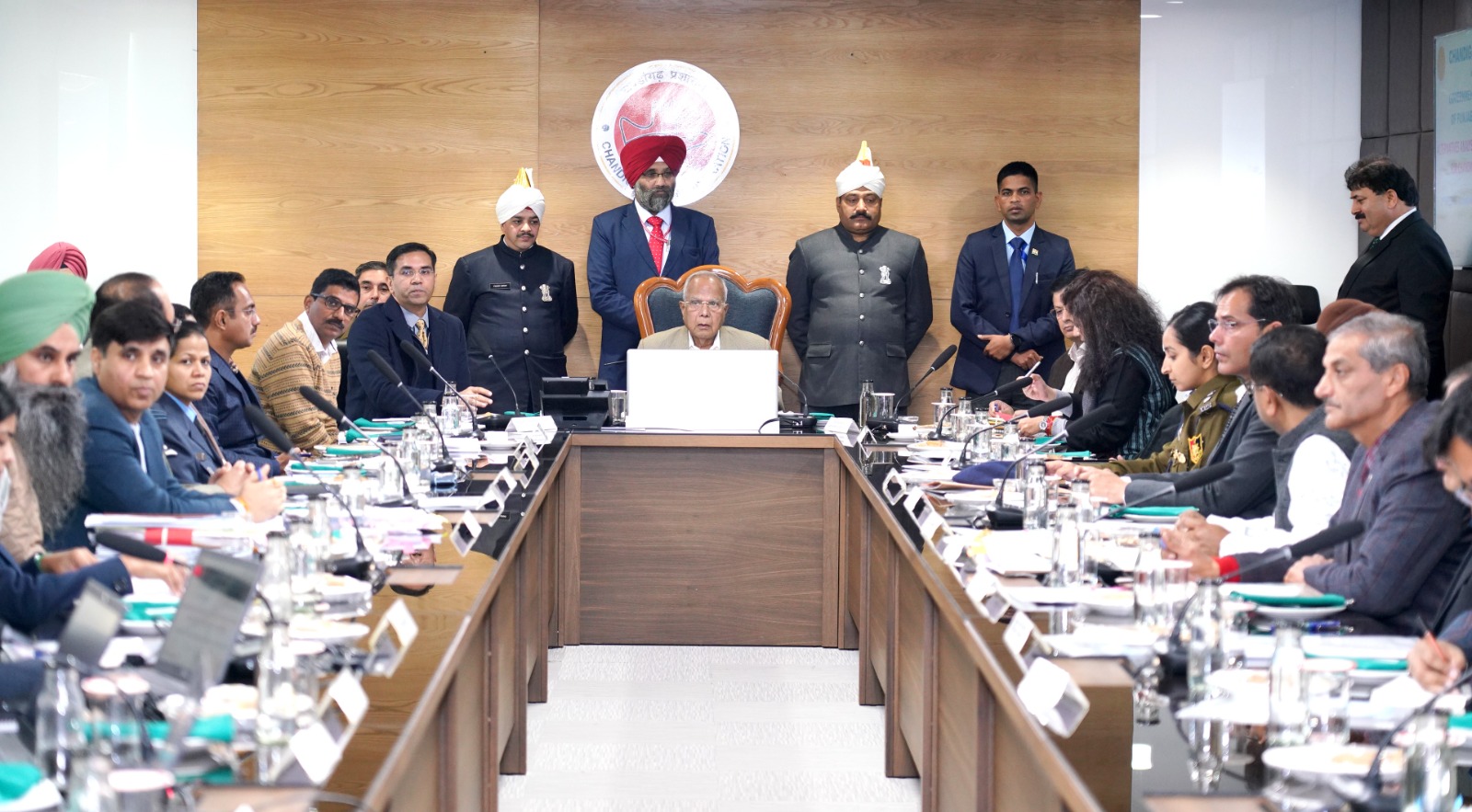 Chandigarh Metro Route Plan Meeting