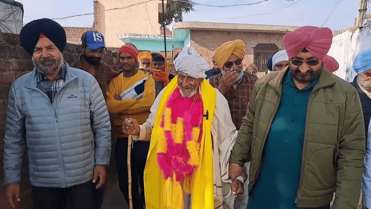 Partition survivor Khursheed Ahmed visits Machrai, Gurdaspur, expressing joy at reconnecting with his roots and the unchanged warmth of its people.