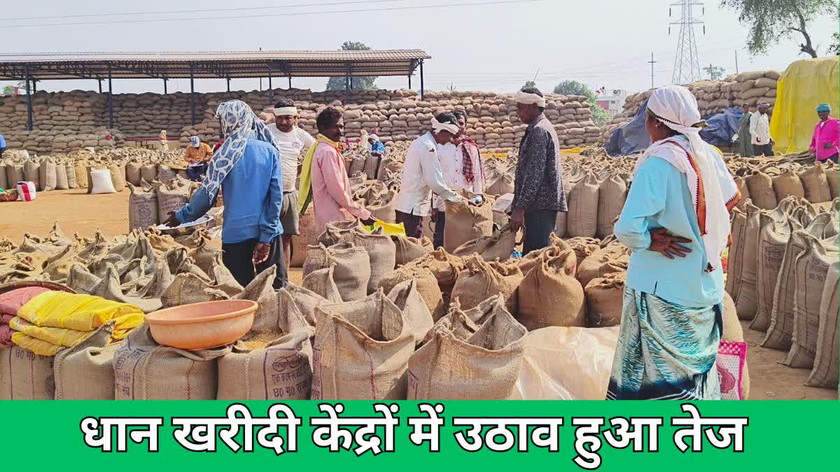 Lifting of paddy increased