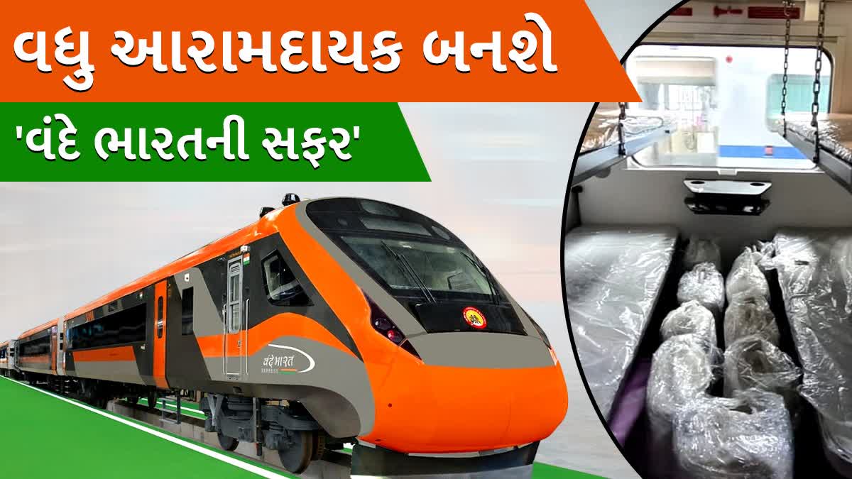 વંદે ભારત ટ્રેનની તસવીર