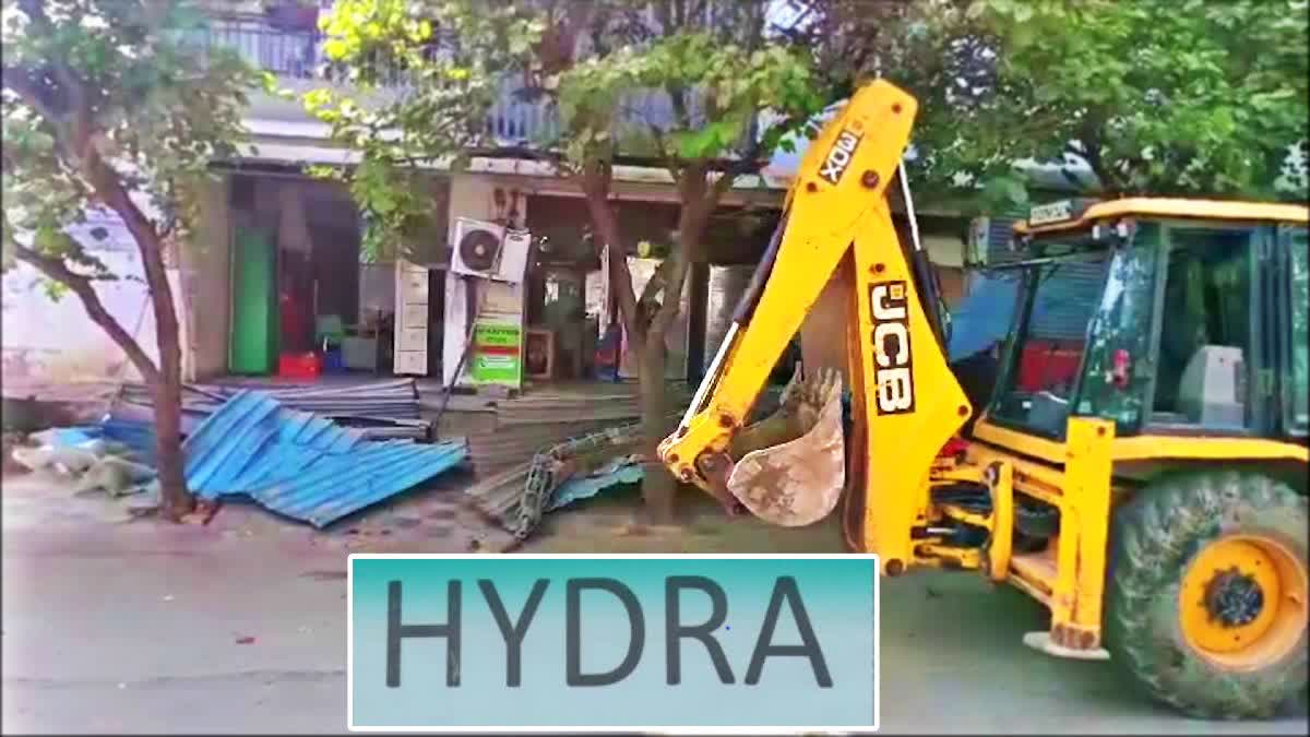 Hydra Demolition in Alkapuri Colony in Hyderabad