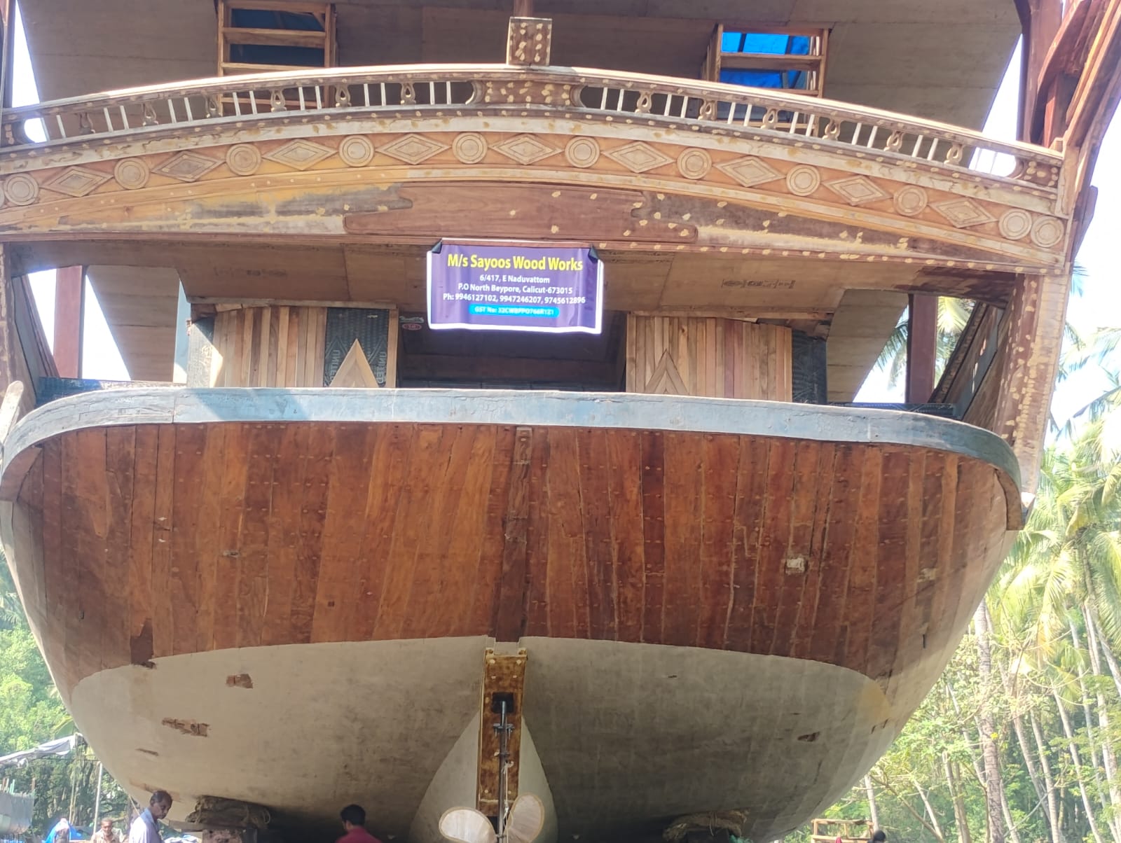 Beypore Wooden Boats Head to Gulf Shores