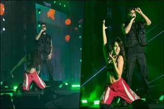 Nora Fatehi Danced In Karan Aujla Delhi Show