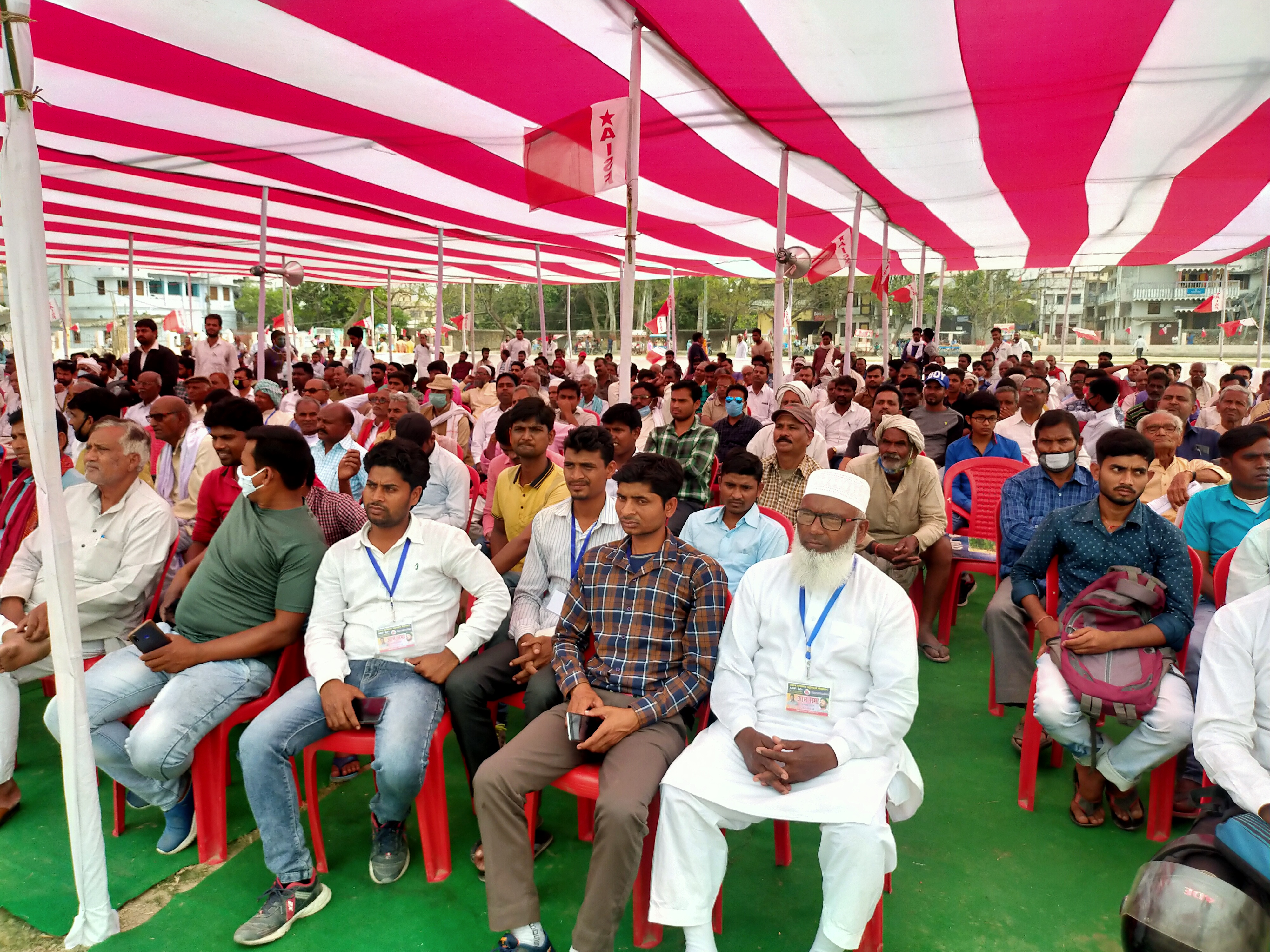 Meeting in support of farmers movement