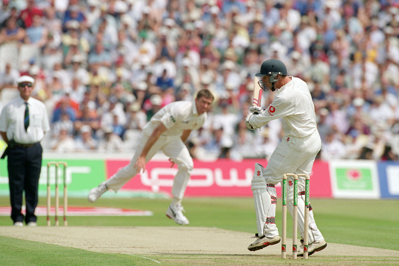 McGrath vs Mike Atherton