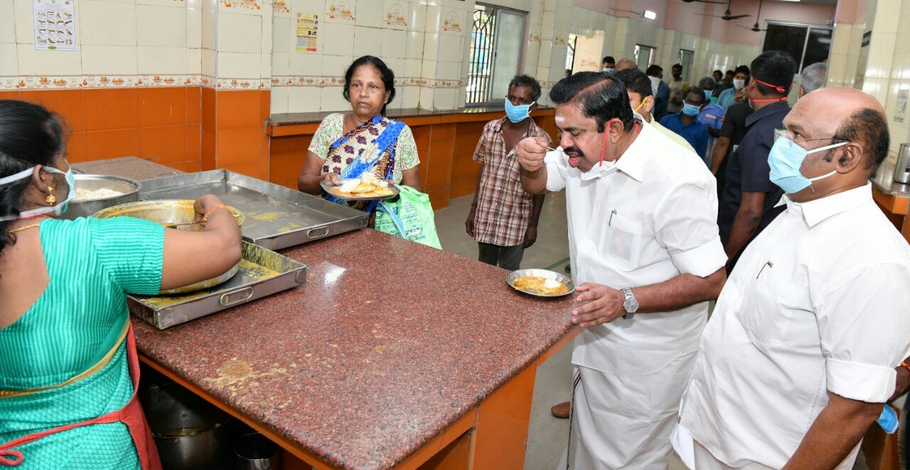 Amma Canteens in Chennai