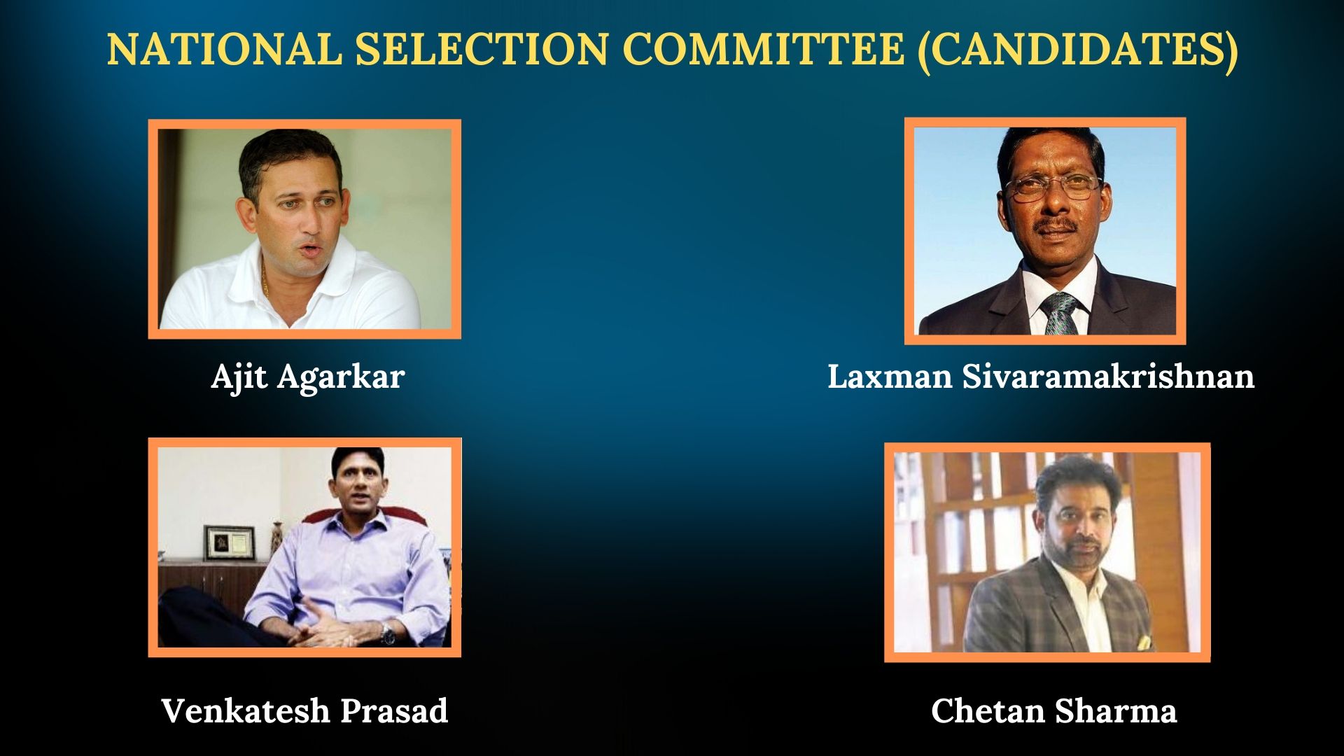 National Selection Committee (Candidates)