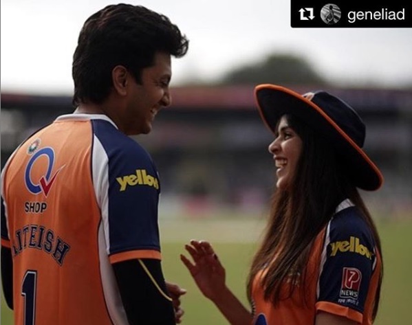 Jenelia d souza share romantic post on Riteish Deshmukh birthday