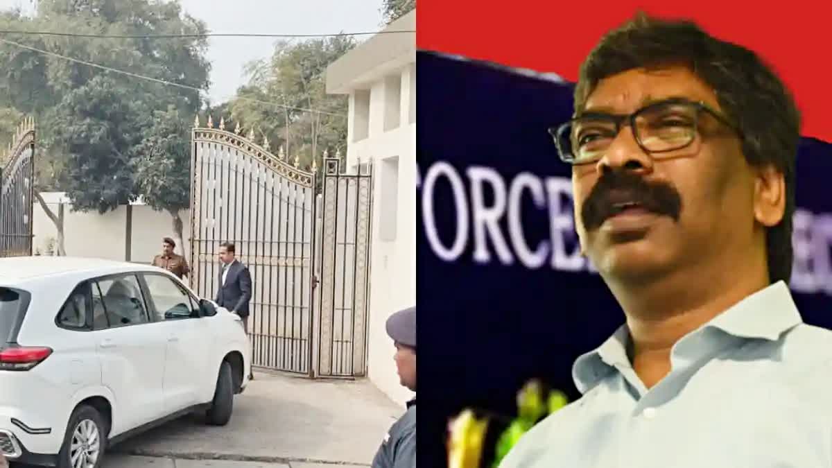 ED officials arrive at Jharkhand CM home