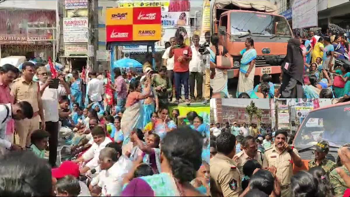 anganwadi_protest_40th_day_in_ananntapur_district