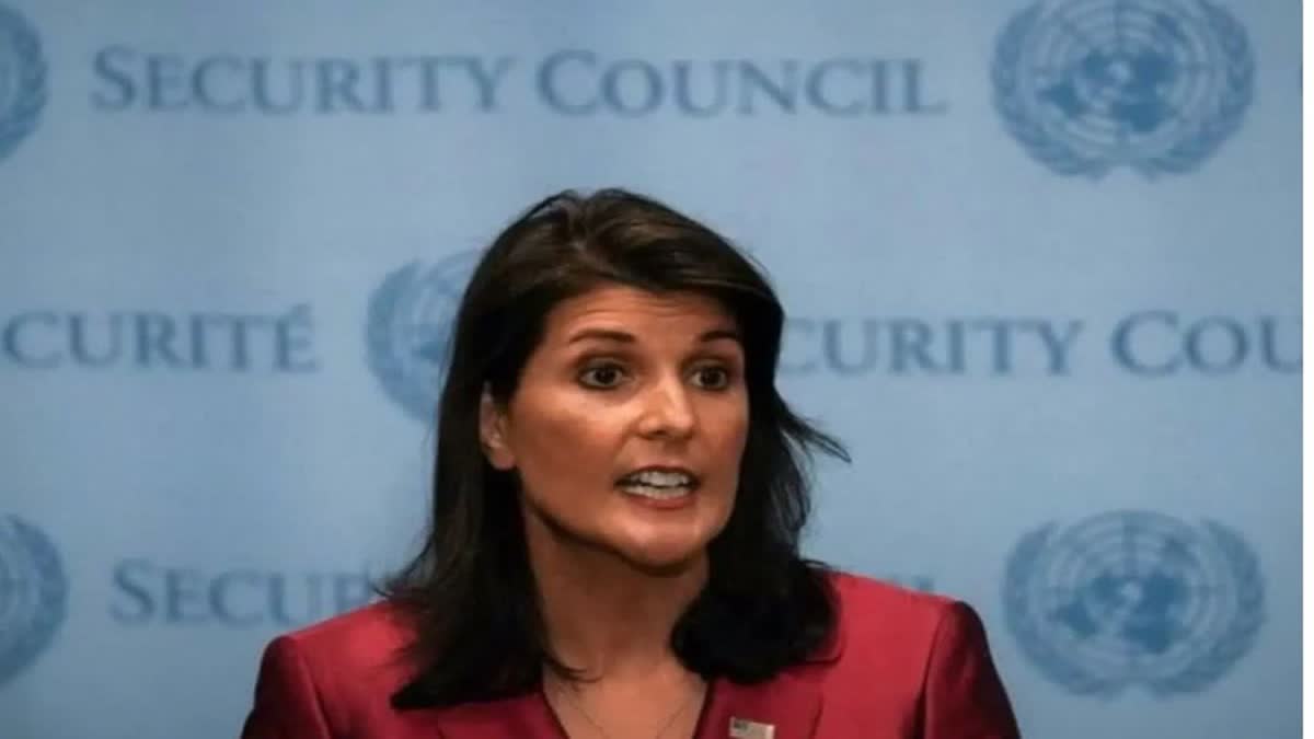 Presidential candidate Nikki Haley