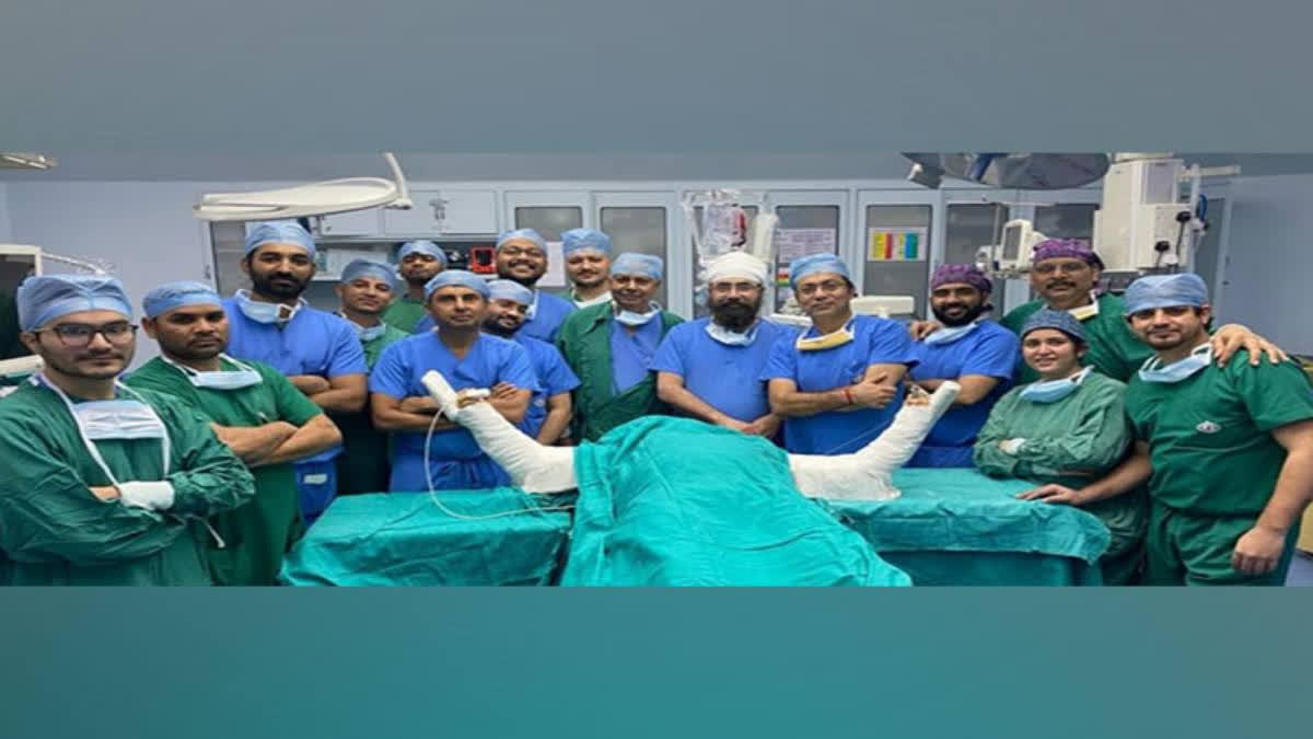 A woman's posthumous organ donation with her family's consent has provided life to many individuals. Her kidneys were donated to Fortis Gurgaon, while her hands, liver, and corneas transformed patients at Sir Ganga Ram Hospital.