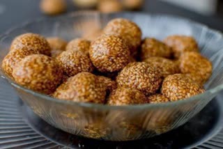 sesame seeds and jaggery are very useful for health