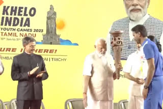 Prime Minister Modi innaugrates the sixth Khelo India Youth Games