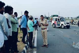 Terrible road accident in Chitradurga