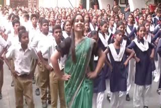 School Students Dance