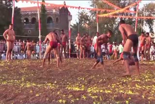 Siddeshwar Jatre: Jangi Nikhali wrestling event