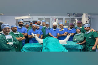 A woman's posthumous organ donation with her family's consent has provided life to many individuals. Her kidneys were donated to Fortis Gurgaon, while her hands, liver, and corneas transformed patients at Sir Ganga Ram Hospital.