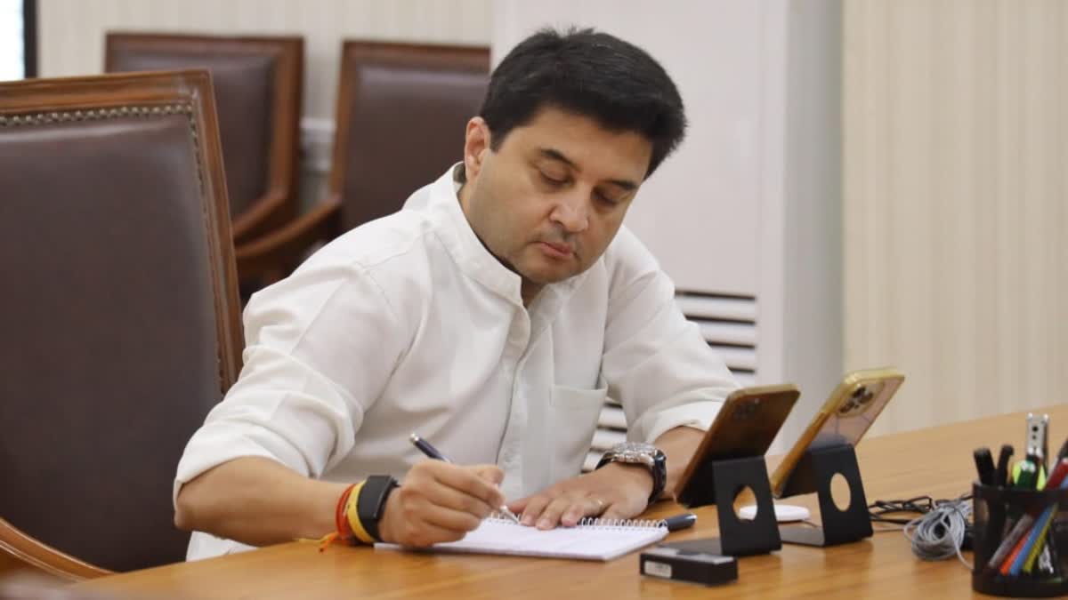 Union Minister Jyotiraditya Scindia