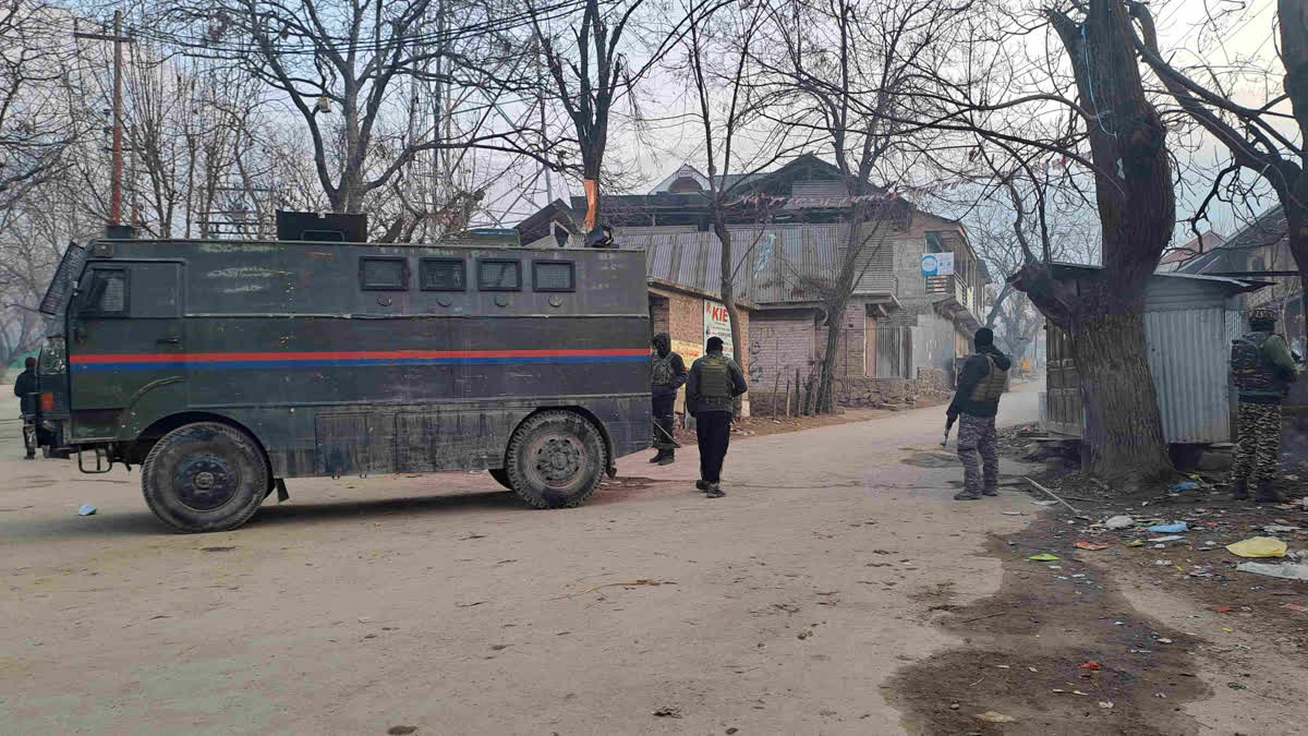 Encounter Underway in Sopore Two Terrorists Believed to be Trapped