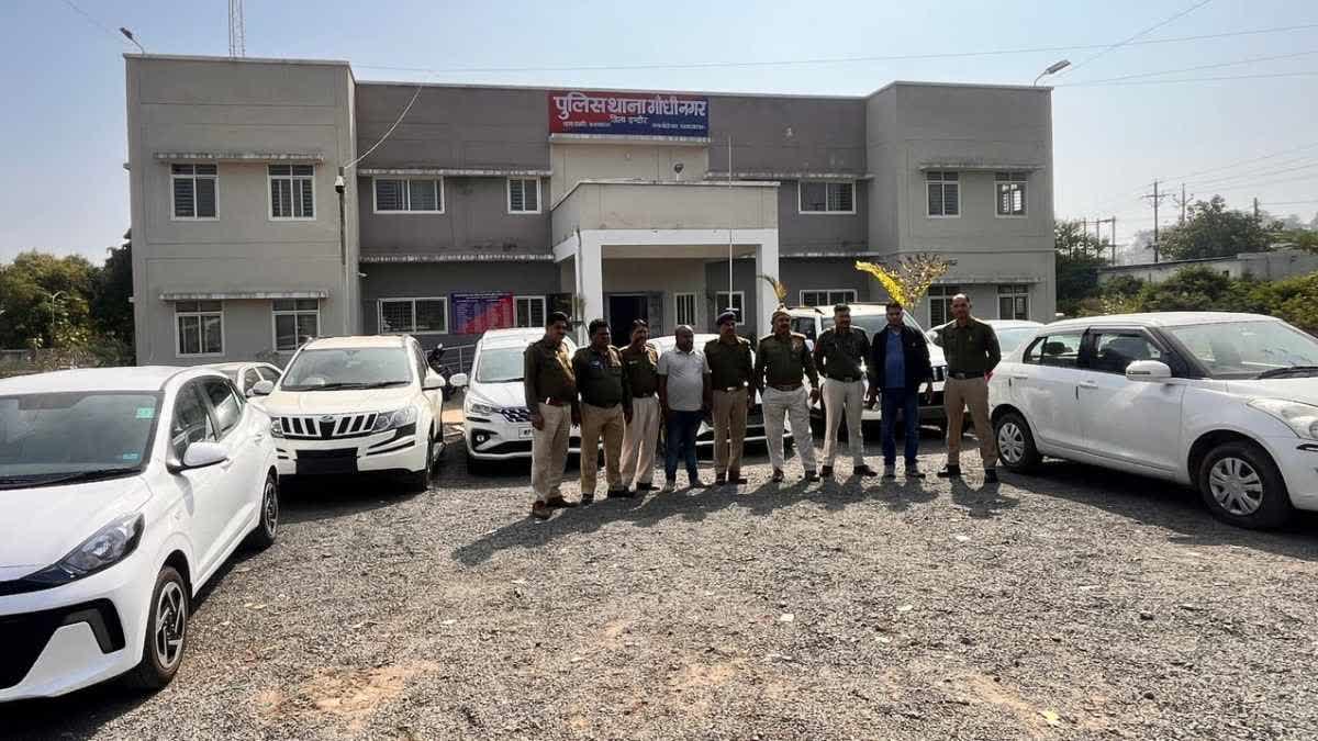 INDORE POLICE ARRESTED 5 THUGS