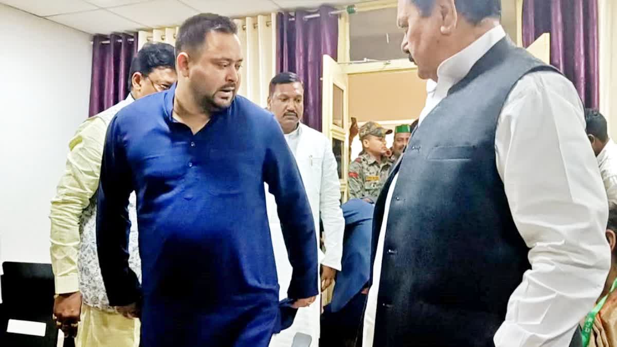 TEJASHWI YADAV ATTACKED NITISH