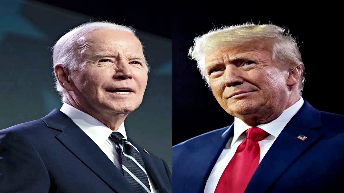 President Joe Biden and Donald Trump