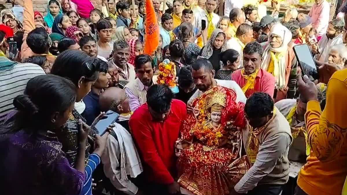 संभल में 32 साल बाद बन सका चामुंडा देवी मंदिर.