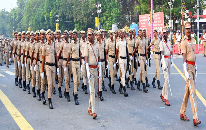 குடியரசு தின ஒத்திகை அணிவகுப்பு